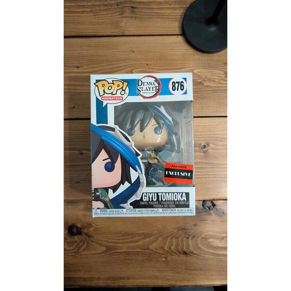 Giyu Tomioka AAA Anime Exclusive Demon Slayer Funko Pop # 876